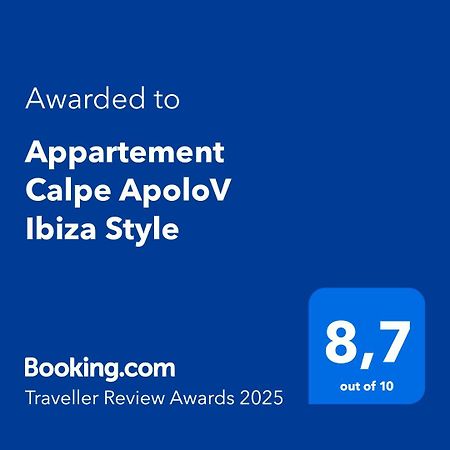 Appartement Calpe Apolov Ibiza Style Buitenkant foto